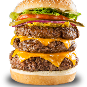Triple Smash Cheese Burger
